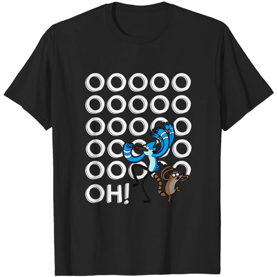 Discover Regular Show Mordecai and Rigby Ooooohs T-Shirts