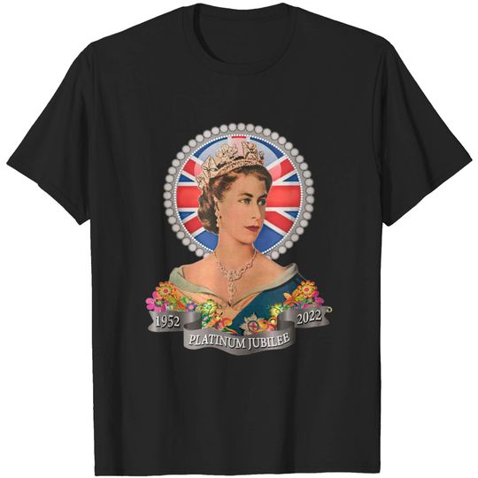 Discover The Queen's Platinum Jubilee T-Shirt | Queen Elizabeth's Platinum Jubilee Shirt