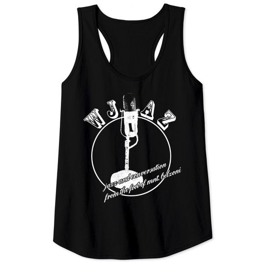Discover WJAZ Tank Tops - For Donald Fagen / Steely Dan Jazz Fusion Afficionados