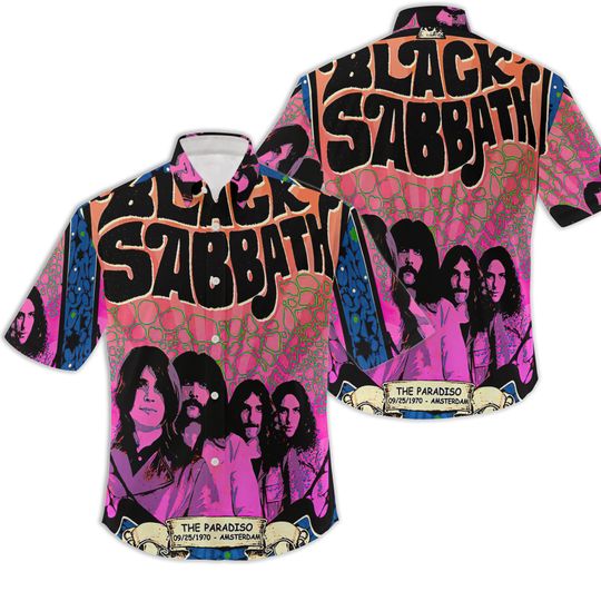 Discover Black Sabbath Beach Hawaiian Shirt