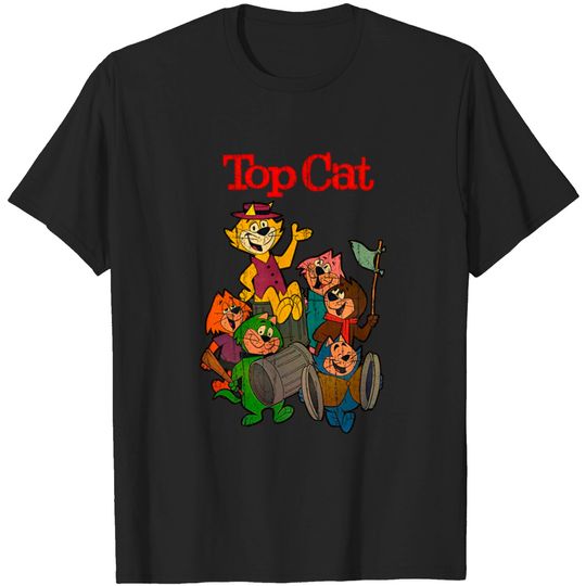 Discover Top cat distressed - Top Cat - T-Shirt