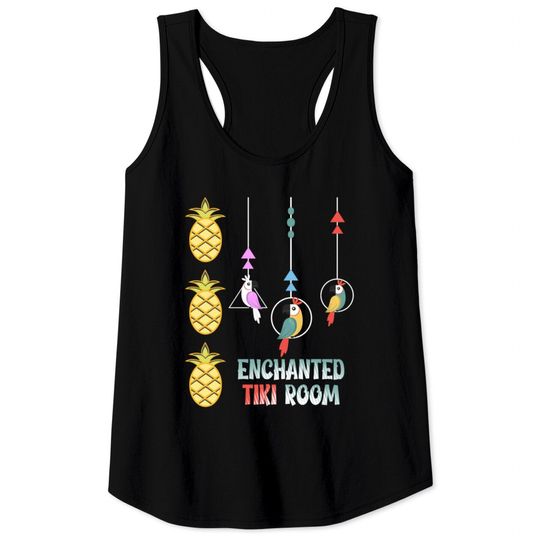 Discover Enchanted Tiki Room Tank Tops