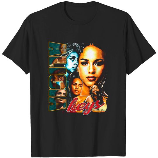 Discover Alicia Keys Vintage 90's Rap tee shirt