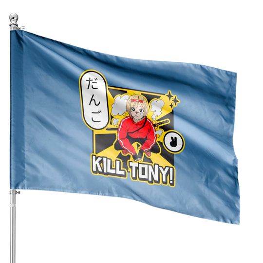 Discover Kill Tony Cute Anime Fighter - Comedy Podcast - House Flags