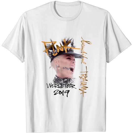 Discover T-Shirt Pink Beautiful Trauma World Tour Revenge Album P Nk P!nk Singer Grammy Tour Live Concert