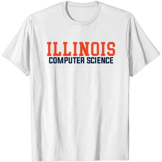 Discover Illinois Computer Science (Varsity Color Block) - Illinois - T-Shirt