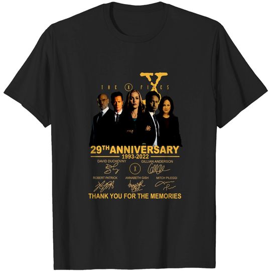 Discover X-Files 29th Anniversary Fans Tee