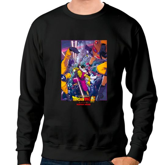 Discover Dragon Ball Super | Super Hero Sweatshirts