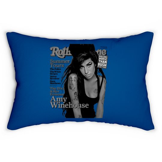 Discover Amy Winehouse Indie Pop Rock Lumbar Pillows L