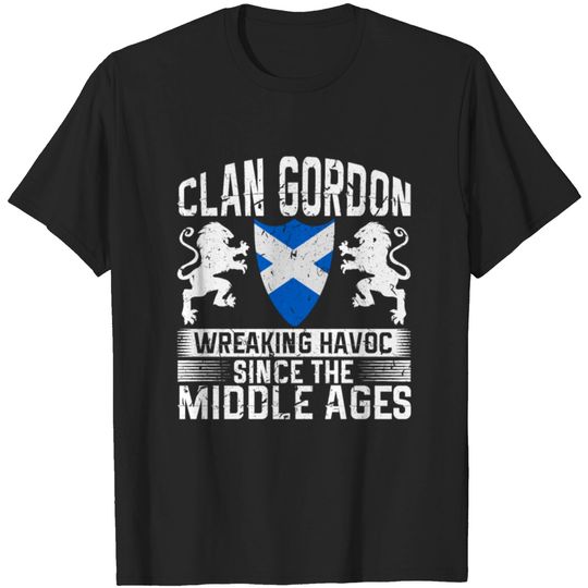 Discover Clan Gordon Scottish Family Clan Surname Scotland T-shirt