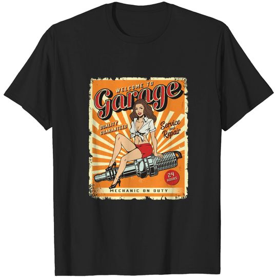 Discover Welcome to Garage T-shirt