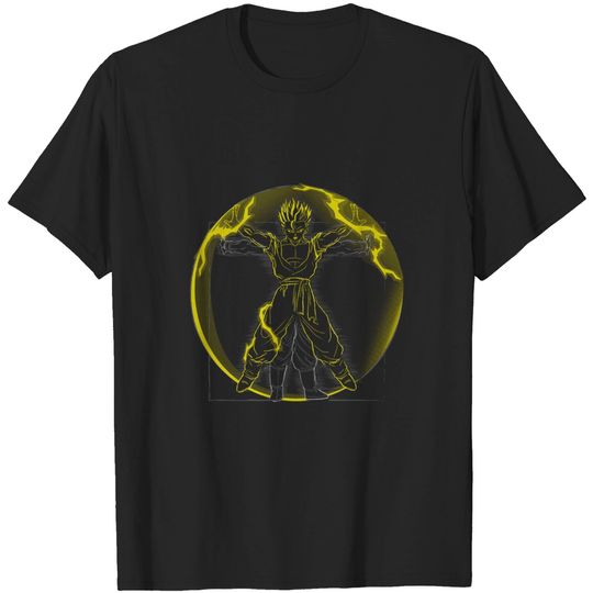 Discover Vitruvian Saiyan (Gohan) - Dragon Ball Z - T-Shirt