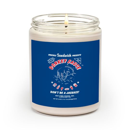 Discover Guy Fieri Merchandise Donkey Sauce DonGÇÖt Be Scented Candles