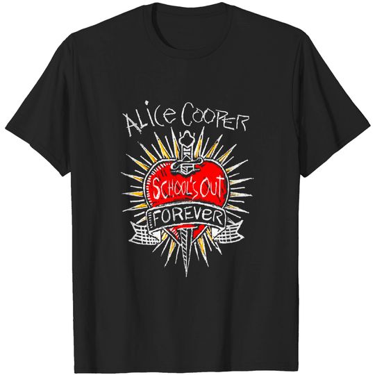 Discover Alice Cooper - Vintage School's Out Forever T-Shirt