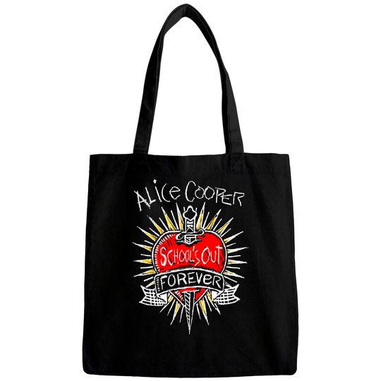 Discover Alice Cooper - Vintage School's Out Forever Bags