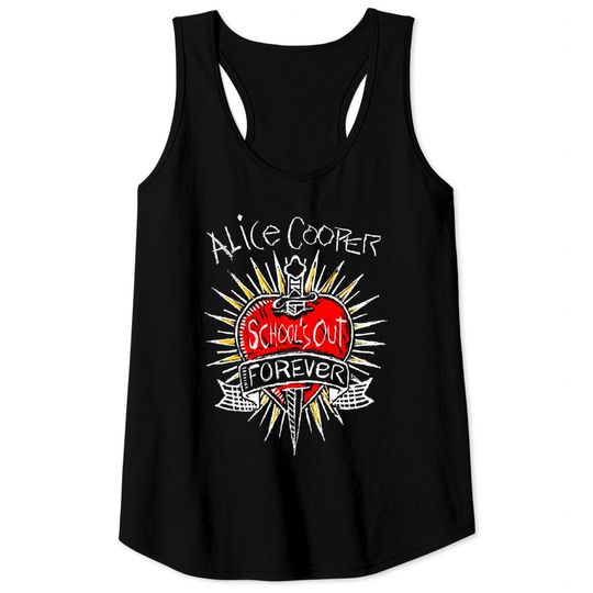 Discover Alice Cooper - Vintage School's Out Forever Tank Tops