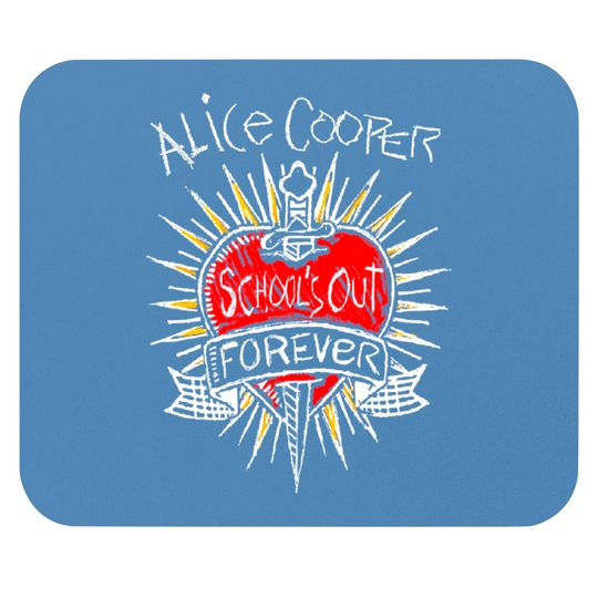 Discover Alice Cooper - Vintage School's Out Forever Mouse Pads