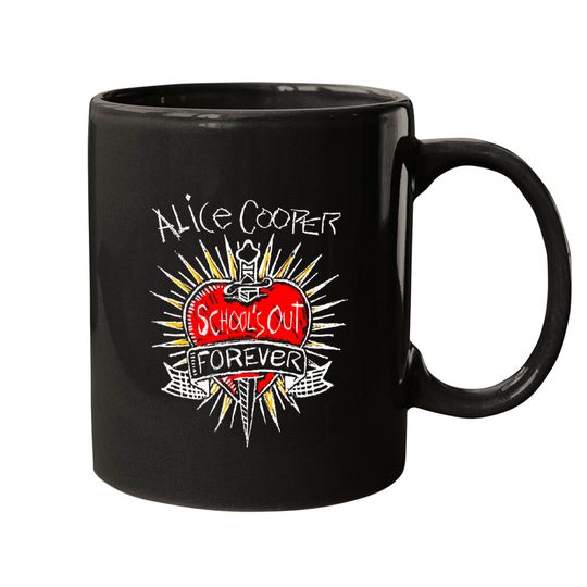 Discover Alice Cooper - Vintage School's Out Forever Mugs