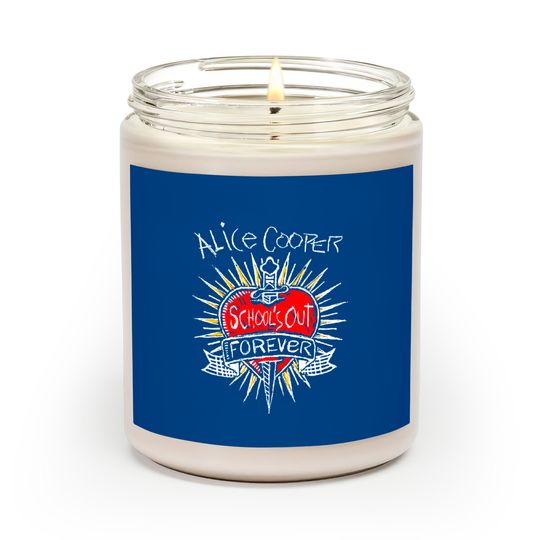 Discover Alice Cooper - Vintage School's Out Forever Scented Candles