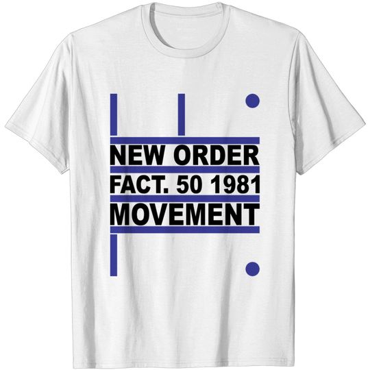 Discover New Order - Movement T-shirt