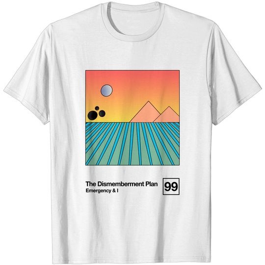 Discover The Dismemberment Plan / Minimalist Style Graphic Artwork Poster Design - The Dismemberment Plan - T-Shirt
