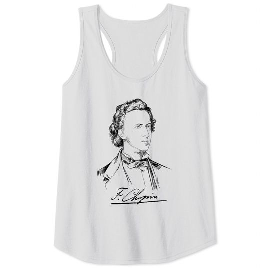 Discover Frédéric Chopin-Composer-Classical Music-Piano Tank Tops