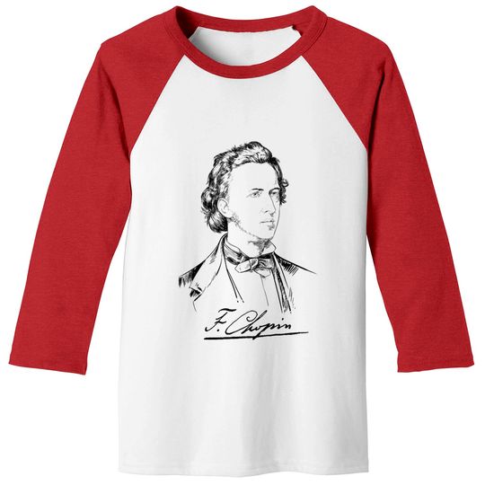 Discover Frédéric Chopin-Composer-Classical Music-Piano Baseball Tees