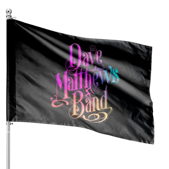 Discover Dave Matthews Band Watercolor - Dave Matthews - House Flags
