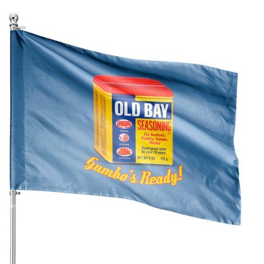 Discover Gumbo's Ready - Old Bay - House Flags