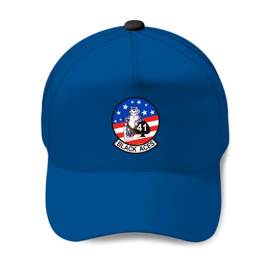 Discover Tomcat VF-41 Black Aces - Black Aces - Baseball Caps