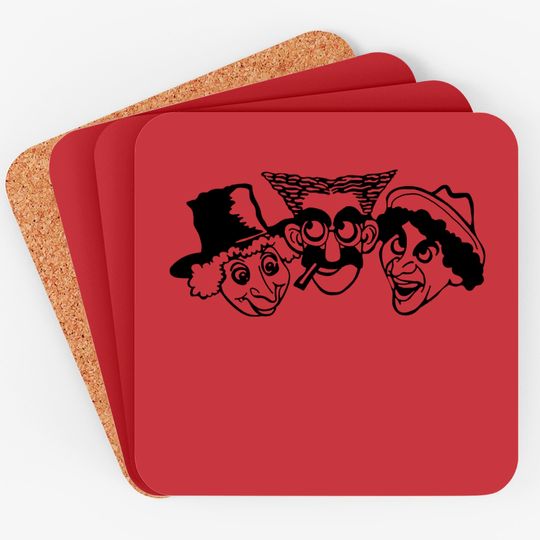 Discover Marx Brothers Black and White - Marx Brothers - Coasters