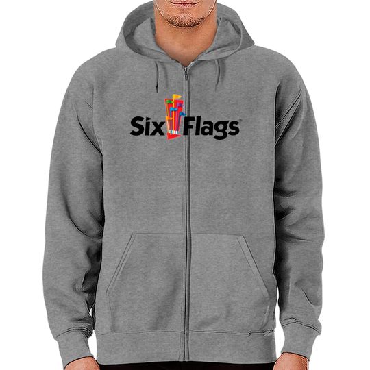 Discover SIX FLAGS - Six Flags - Zip Hoodies