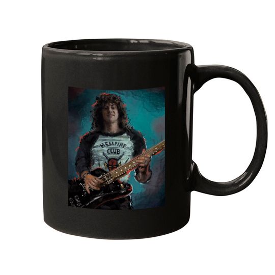 Discover eddie forever love munson Classic Mugs