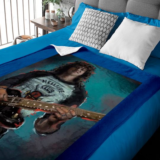 Discover eddie forever love munson Classic Baby Blankets