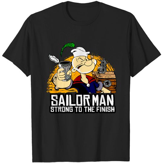Discover SAILOR MAN REDEMPTION - Popeye - T-Shirt