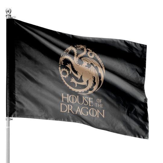 Discover House Targaryen Garden Flag from House of Dragon