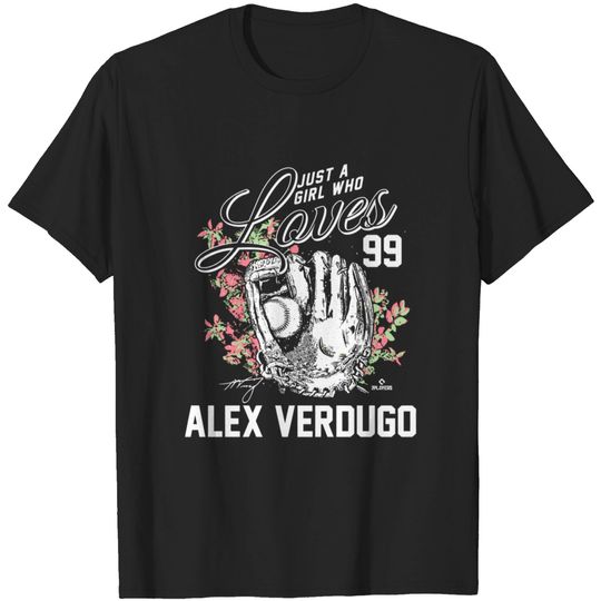 Discover Just A Girl Who Loves Alex Verdugo T-shirt