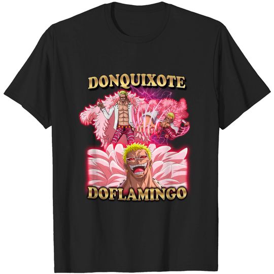 Discover Donquixote Doflamingo Anime Vintage Style T-Shirt!