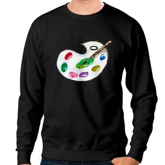 Discover painting palette Sweatshirts