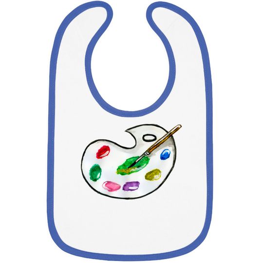 Discover painting palette Bibs