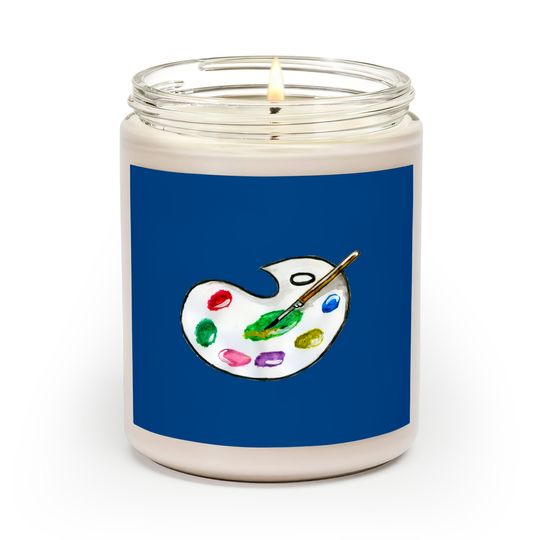Discover painting palette Scented Candles
