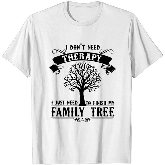Discover Genealogy My Family Tree Shirt T-shirt