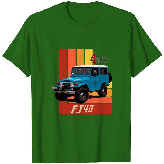 Discover 1980 Toyota Land Cruiser FJ40 Classic T-Shirt
