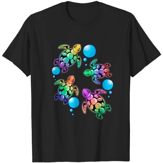 Discover Baby Sea Turtle Gift Kids And Adults Sea Turtle T-shirt