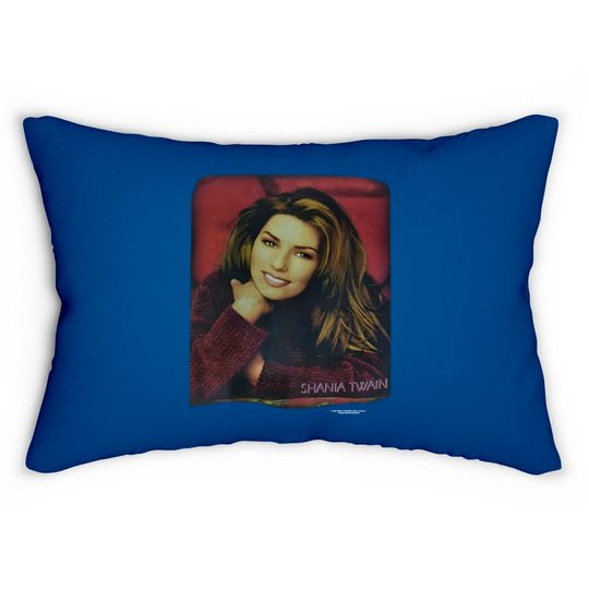 Discover Vintage 1996 Shania Twain Tour Lumbar Pillows, Pop,