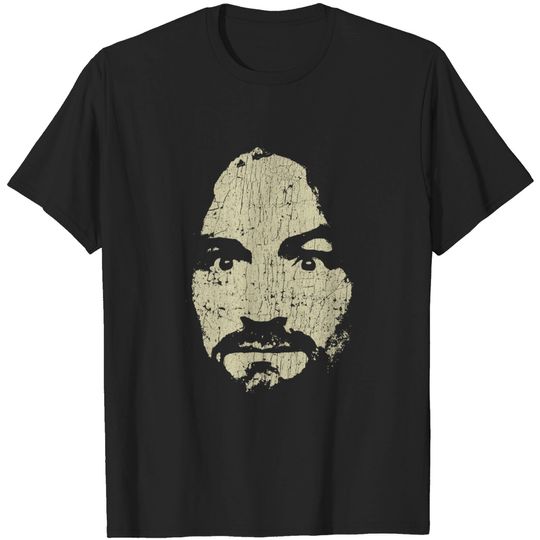 Discover Charlie Mugshot 1968 - Charles Manson - T-Shirt