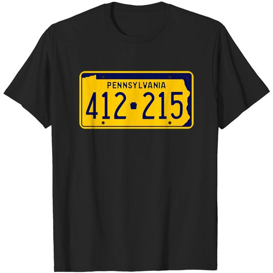 Discover 412-215 Pennsylvania T-shirt