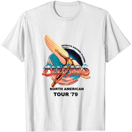 Discover Bee Gees Spirits Having Flown Tour 1979 Vintage T Shirt