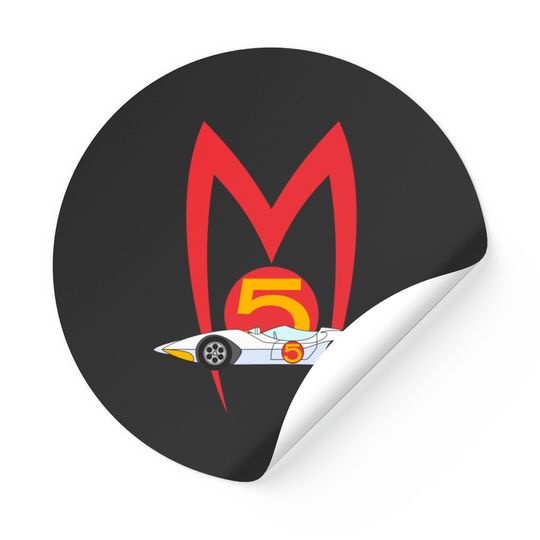 Discover Mach 5 1967 - Speed Racer - Stickers