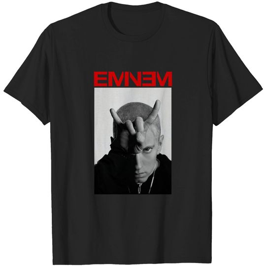 Discover Eminem Horns Shirt, Eminem Rapper, Rapper T Shirt, Music Lover